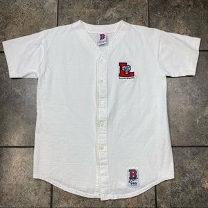Boy’s/Kid’s VTG 90’s MiLB Lansing Lugnuts Baseball Jersey Size 14-16